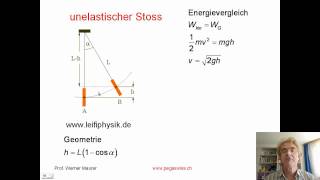 Ballistisches Pendel [upl. by Anila]