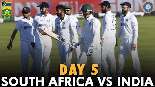 Full Highlights  South Africa vs India  1st Test Day 5  CSA  MI1T [upl. by Ativad]