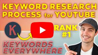 YouTube Keyword Research with Keywords Everywhere Youtube SEO Process for Youtube Tags [upl. by Rizzi]