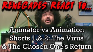 Renegades React to alanbecker  Animator vs Animation Shorts Ep 1 amp 2  The Virus amp The Return [upl. by Naryb]