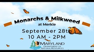 Monarch and Milkweed Festival at Merkle NRMA [upl. by Schluter]