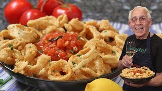 Fried Calamari Recipe [upl. by Notyep]