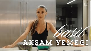 basit akşam yemeği 👩🏽‍🍳 [upl. by Thurston]