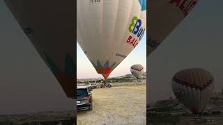 Kapadokya balon 🤗kapadokya cappadocia cappadociaballoon [upl. by Ettedanreb372]