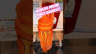 Monster Pipeline Punch Slushies monsterenergy slushies energydrink drink caffeine food short [upl. by Esoj30]