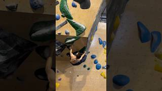 🟢V5 We love juggy overhangs 🩷 bouldering climbing fitness [upl. by Madonna]