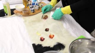 How to Clean a Cowhide Rug 2024  Cowhide Cleaner Demo by Gorgeous Creatures [upl. by Eat]