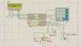 CST  2 Microwave oven timer circuit [upl. by Ainet]