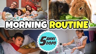 MORNING ROUTINE 5 ANNI DOPO della Famiglia GBR [upl. by Shadow897]