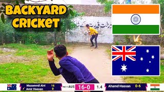 Australia vs India Backyard Cricket  AUSvIND  Haveli Cricket [upl. by Danika]