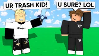 He Called Me TRASH So I 1v1d Him Roblox Bedwars [upl. by Ahsimat]