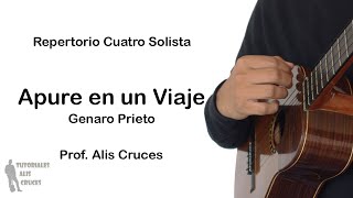 Apure en un Viaje Cuatro Solista Prof Alis Cruces [upl. by Alwyn]