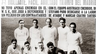 195859 Alfredo Di Stefano vs Wiener SC H European Cup [upl. by Hathaway679]