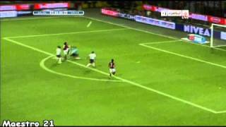 Highlights AC Milan 40 Lecce  29082010 Arabic Commentary [upl. by Harvey191]