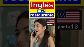 Aprende inglés desde cero INGLÉS PARA RESTAURANTE  Conversación en INGLÉS BÁSICO para principiante [upl. by Om]