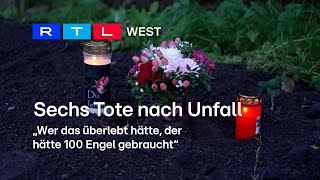 6 Tote nach Unfall „Wer das überlebt hätte der hätte 100 Engel gebraucht“  RTL WEST 19112024 [upl. by Elleined]