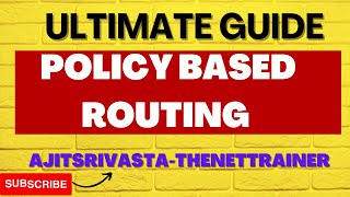 policy based routing  PBR cisco ccna [upl. by Plunkett538]