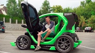 Обзор электрокара Twizy Sport [upl. by Aicileb]