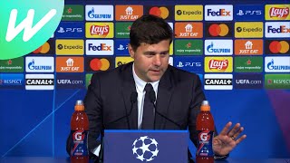 Pochettino delighted by Messis first PSG goal in UCL win over Man City  Manchester City vs PSG [upl. by Htinek]