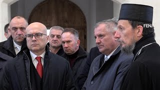 Premijer Srbije obišao Sabornu crkvu u Mostaru [upl. by Chilson]