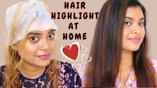 How To Highlight Hair at Home  Streax Hair Colour Highlights Cappuccino Brown  Real Results [upl. by Berkly]