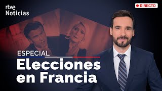 ELECCIONES FRANCIA MACRON GANA pero LE PEN supera el 40 de los VOTOS  RTVE [upl. by Remark]