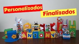 FESTA PATATI PATATA ANTONYFAZ1  PERSONALIZADOS FINALIZADOS E RECHEADOS [upl. by Stine]