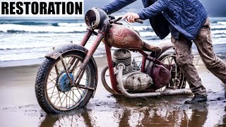 Restoration old Motorcycle 1952  Full Restoration [upl. by Wake928]