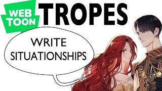 Webtoon Tropes Part 3 Write Situations instead of Tropes [upl. by Atiuqram]