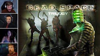 Dead Space Trilogy Top Twitch Jumpscares Compilation Horror Games [upl. by Tunnell]