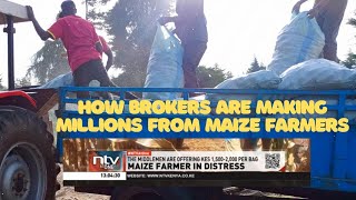 How Brokers Are Making Millions from Maize Farmers in Kenya [upl. by Gussy]