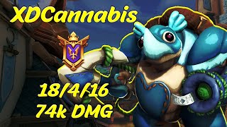 XDCannabis  Makoa Grandmaster PaladinsTube [upl. by Nauj352]