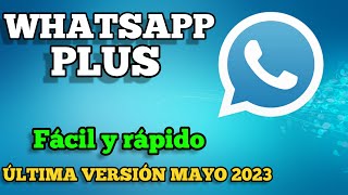 cómo descargar WhatsApp plus ultima version Gratis y seguro ✅ [upl. by Hardie]