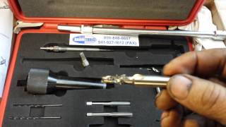 How to remove a broken glow plug on mercedes w211 [upl. by Leirbma]