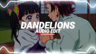 dandelions  ruth b edit audio [upl. by Nairod]