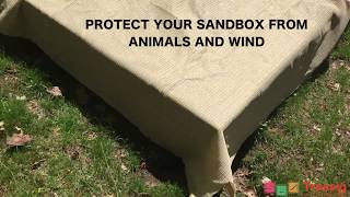 DIY How To Create a Weighted Sandbox Cover [upl. by Connel]