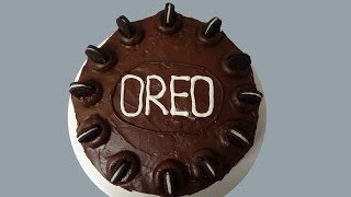 how to make oreo chocolate cake [upl. by Kilmarx]