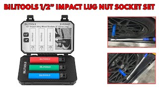 12 inch Drive Extra Long Impact Lug Nut Socket Set [upl. by Kcor]