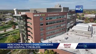 MercyOne patients share concerns amid hospital IT issues [upl. by Ronnholm]