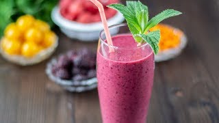 How To Make a Breakfast Smoothie [upl. by Eirellav813]