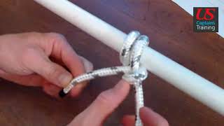 Six Knots  AB Marlinespike Seamanship Practical Demonstration [upl. by Lynus]