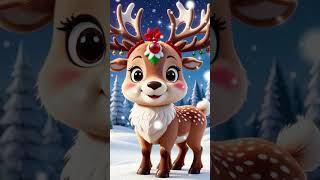 quotRudolph the Red Nosed Reindeerquot Vintage Style Christmas Song christmas [upl. by Dleifrag]