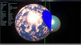 Space Engine colliding two planets [upl. by Ennirak]