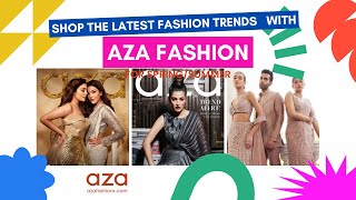 Shop the Latest Fashion Trends with Aza Fashion Online  Aza fashion online shopping [upl. by Neyr712]