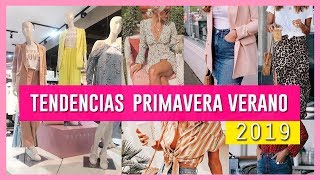 TENDENCIAS PRIMAVERA VERANO 2019  Marcela GS [upl. by Oned]