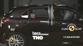 Le Kia Stonic obtient trois étoiles aux crashtests Euro NCAP [upl. by Lorusso]