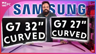 SAMSUNG Odyssey G7 27quot and 32quot REVIEW [upl. by Eelaras]