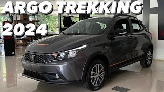 Fiat Argo Trekking 13 Manual 2024  Vale 96 MIL REAIS 4K [upl. by Strep380]