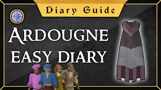 Updated Ardougne easy diary guide [upl. by Ellenrahc]