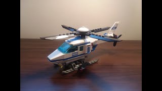 Lego City Police Helicopter Review 7741 2008 [upl. by Ennaus789]